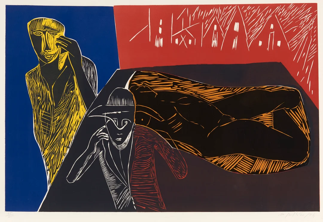 Paladino, Mimmo — "Sogno Umido" 1984 — Kunst/Grafikk — Blomqvist