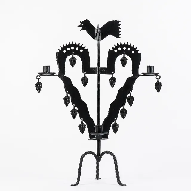 LJUSSTAKE smide "tuppljusstake".
