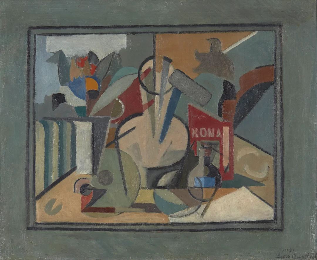 Aurdal, Leon — Stilleben, 1921 — Kunst/Maleri — Blomqvist