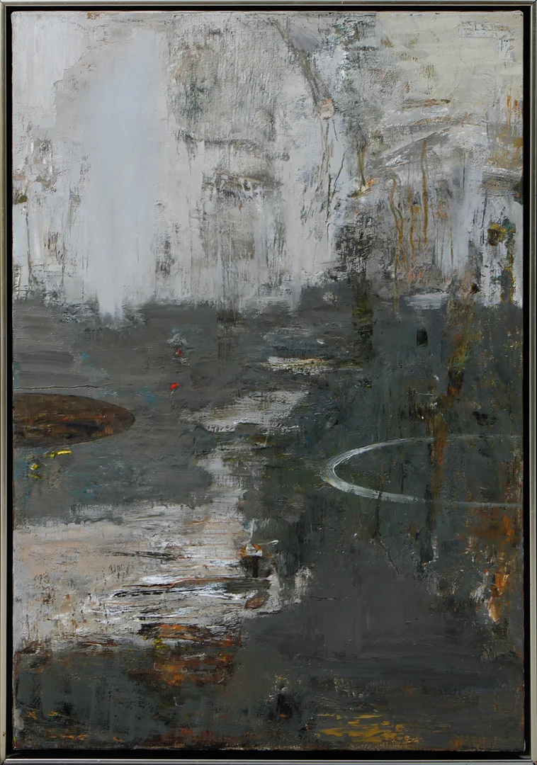 TOMMY HILDING. Komposition, olja på duk, signerad och daterad 1988 a tergo. — Paintings — Göteborgs Auktionsverk