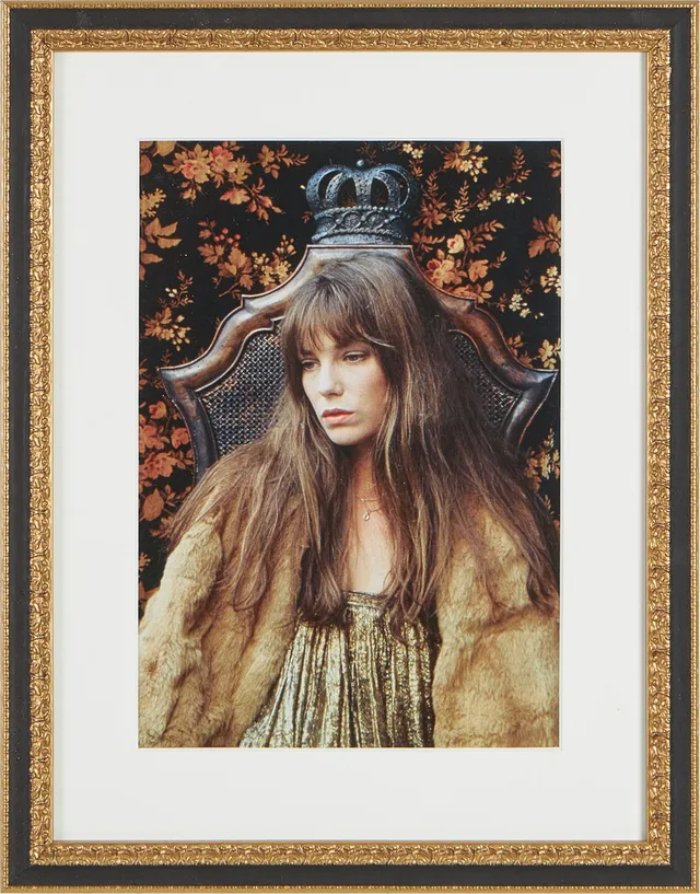 EWA RUDLING. "Jane Birkin - 5 bis, Rue de Verneuil Paris 1975", signerat c-print.