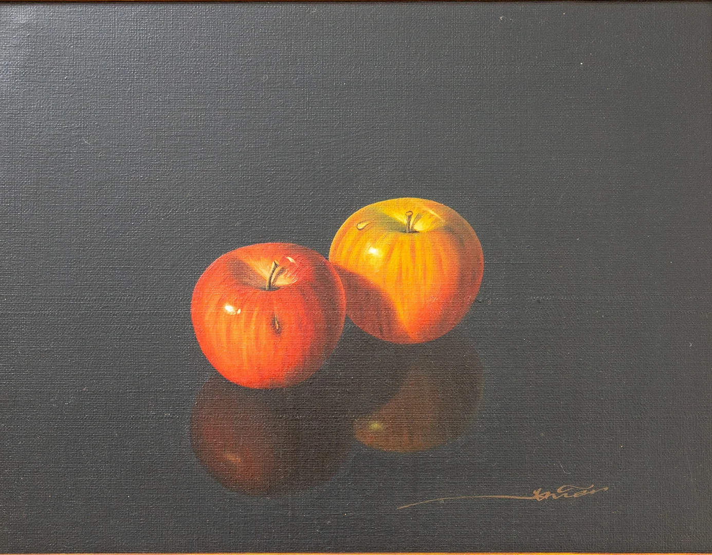 UNBEKANNTER KÜNSTLER. Äpfel. — Paintings — Stockholms Auktionsverk Hamburg