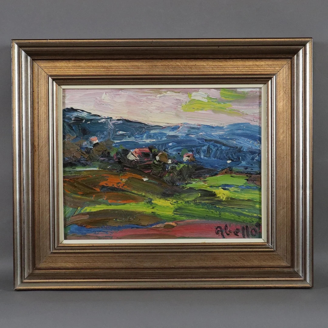 ABELLÓ, JOAN. Landschaft, Öl auf Leinwand. — Paintings — Auktionshaus Blank