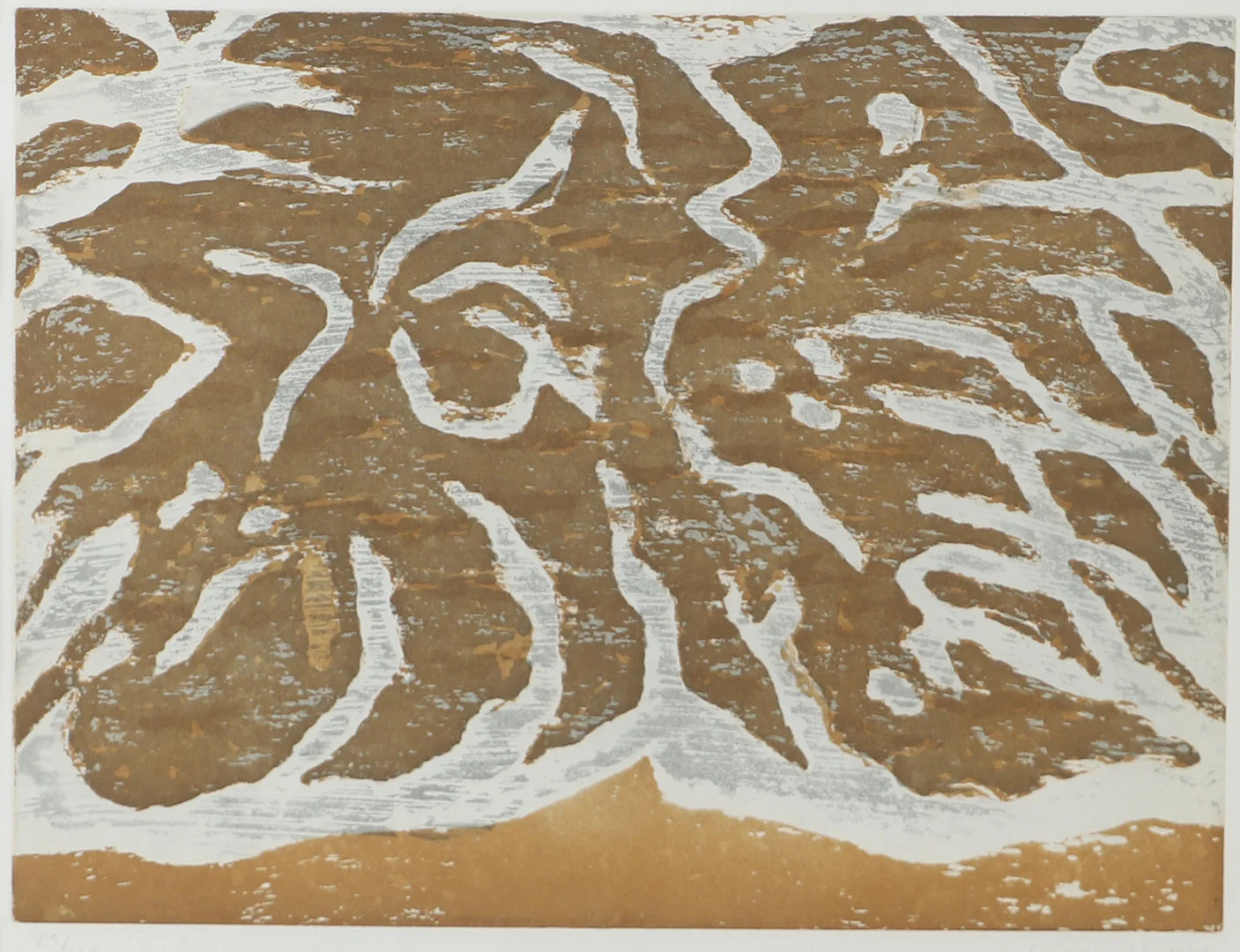 GERT ASPELIN. Komposition, färglitografi, signerad 1984. — Engravings & Prints — Helsingborgs Auktionskammare