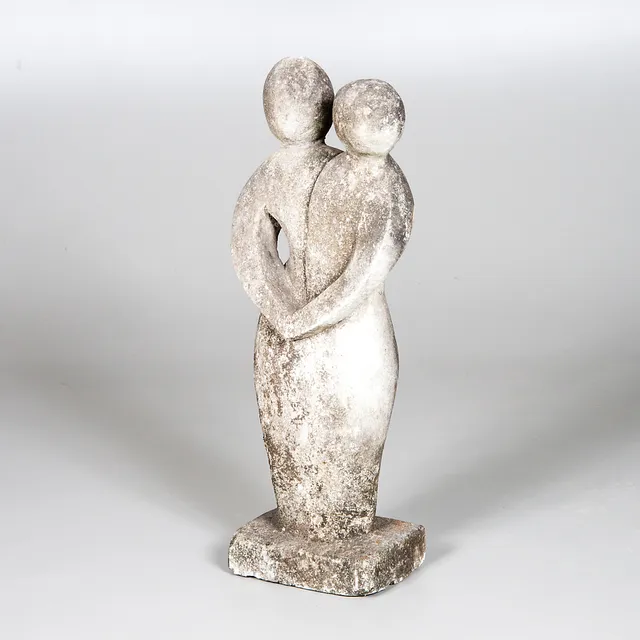 SKULPTUR, dansande par, santdstan, samtida.
