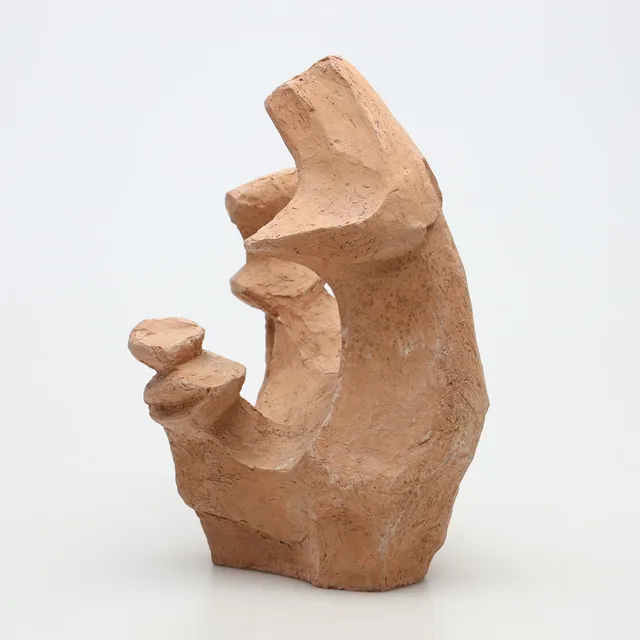 WIVE LARSSON. SKULPTUR, terracotta, "Treklang", signerad samt numrerad 11/12.