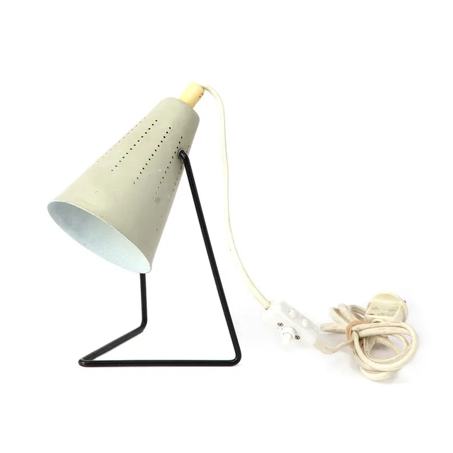 SVEND AAGE HOLM-SØRENSEN. Bordslampa, "B.790", metall, ASEA, 1900-talets mitt.
