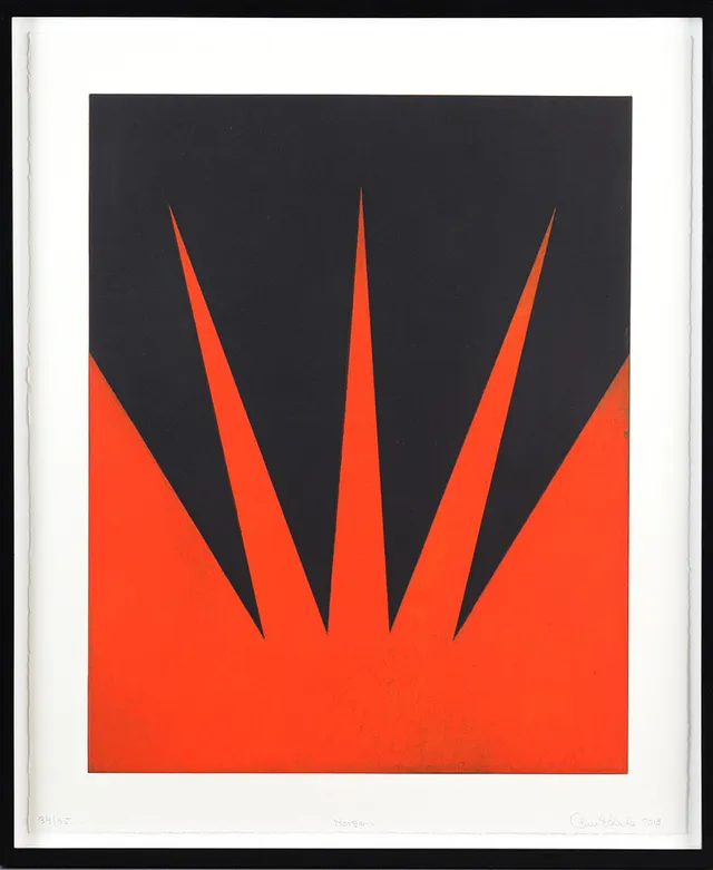 ANN EDHOLM (FÖDD 1953). "Morgon", etsning.