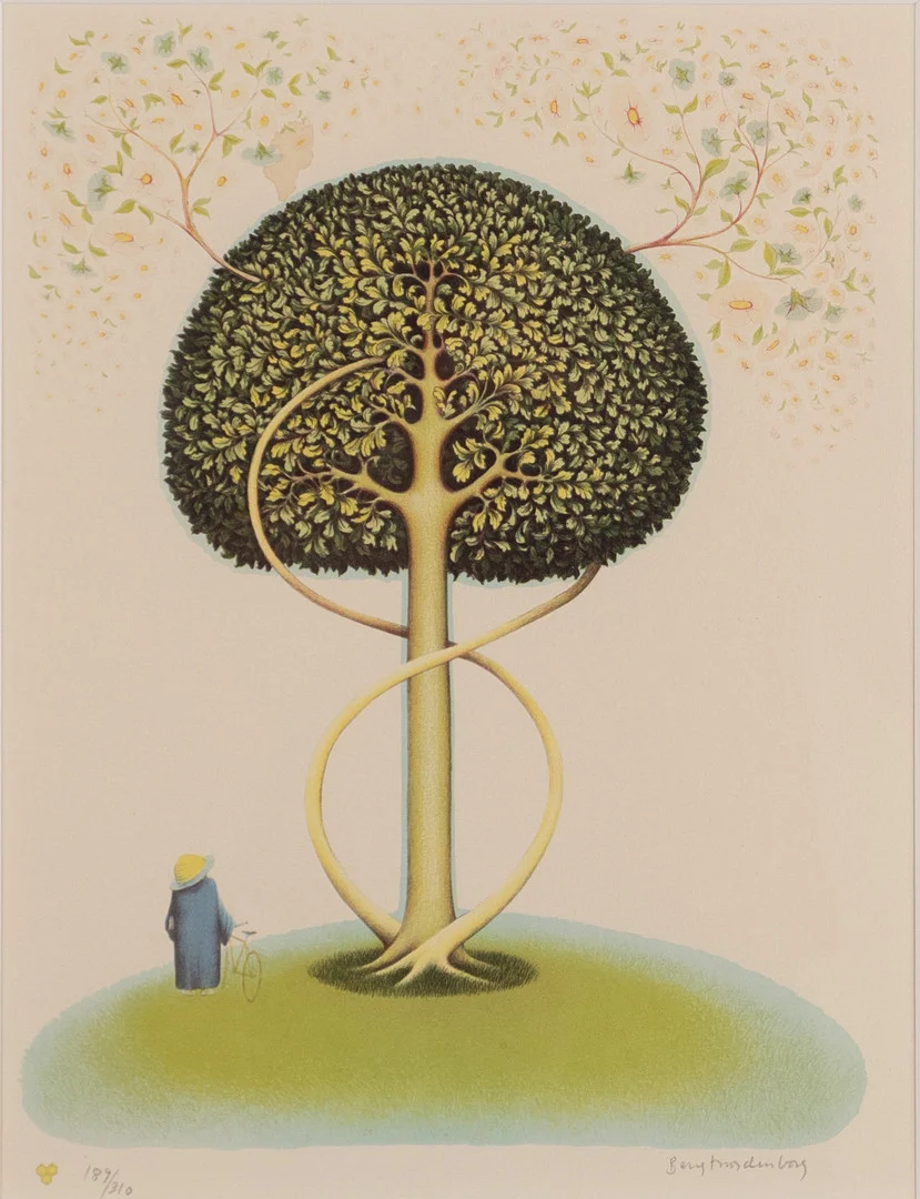 BENGT NORDENBORG. Färglitografi, numrerad 189/310, signerad. — Engravings & Prints — Karljohan Auktioner