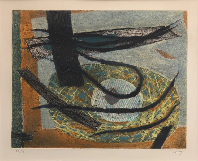 HENRI GOETZ. ETSNING, SIGNERAD OCH NUMRERAD 59/60.