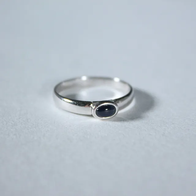 Ring, 333er Weißgold.