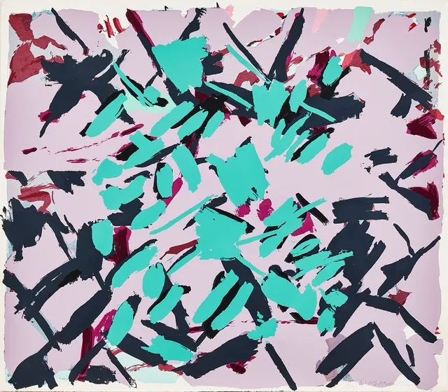 BO SWENSON. Utan titel, serigrafier, 4 st., signerade, numrerade.