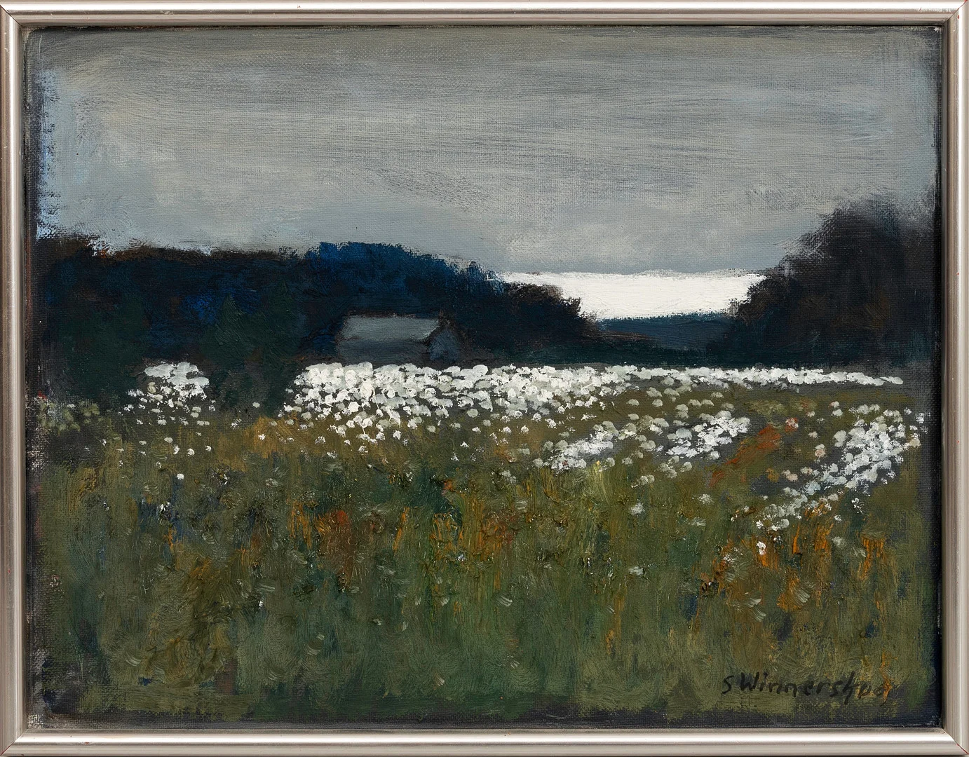 STIG WINNERSKOG. "I skymningen", olja på duk, signerad. — Paintings — Auktionshuset Kolonn
