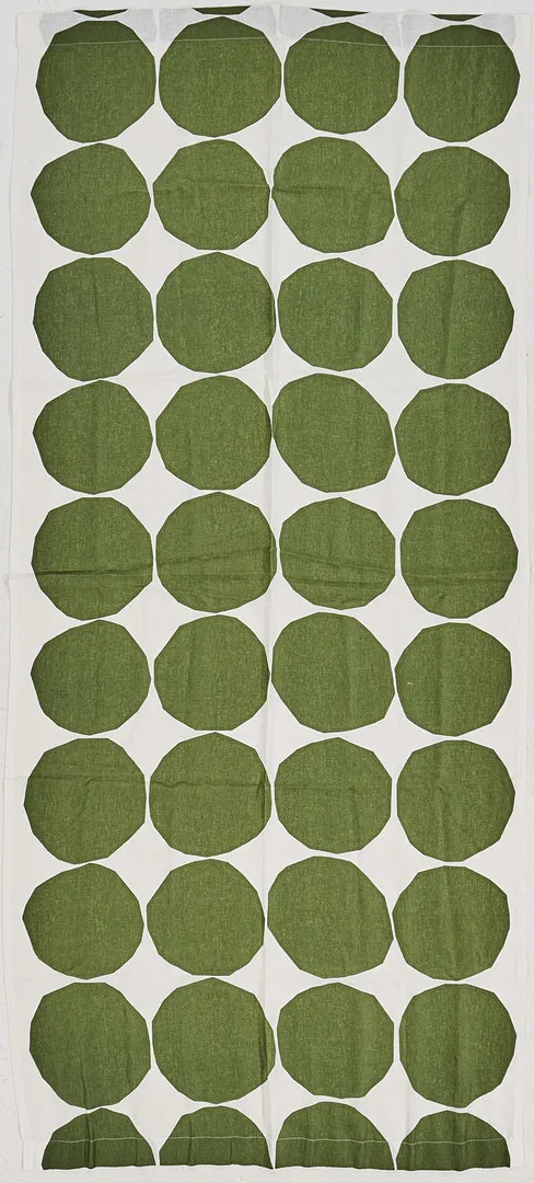 MAIJA ISOLA. gardiner, 4 st, tyg "Kivet", Marimekko.