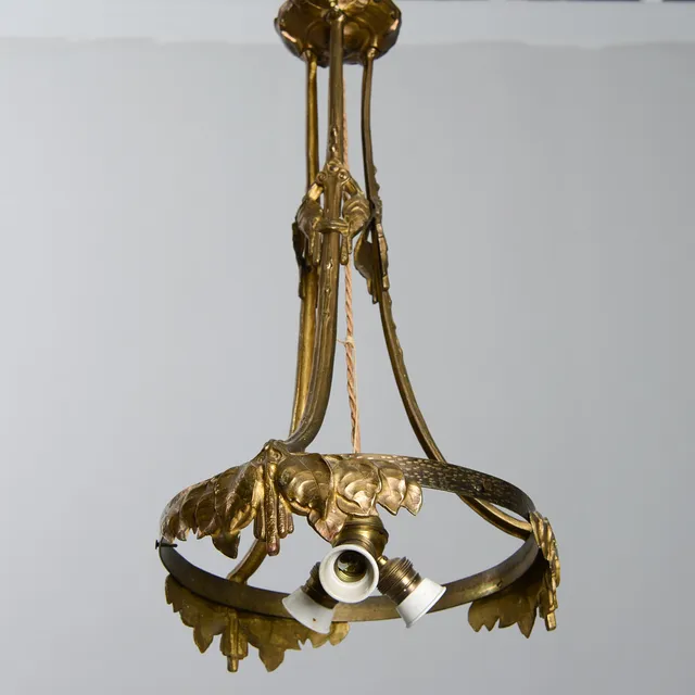 TAKLAMPA, jugend, Böhlmarks, 1900-talets tidigare del.