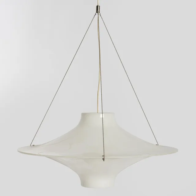 Yki Nummi, Taklampa, modell 64-445, "Lokki" / "Skyflyer", Stockmann Orno, Finland, 1960/70-tal.