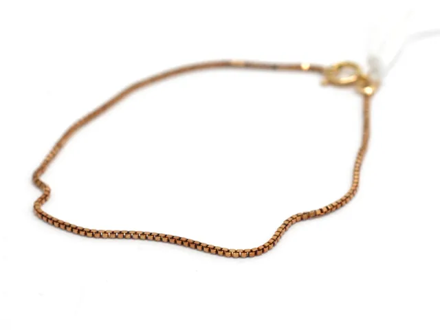 Armband Venezia 18K 1,6g 17,5cm, defekt, missfärgat