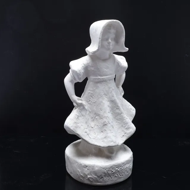 CARIN NILSON. skulptur, gips, signerad och daterad 1937.