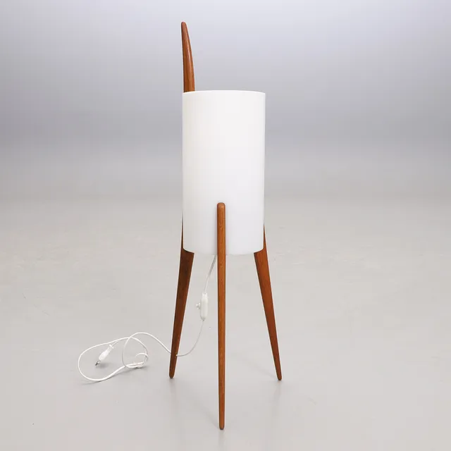 UNO & ÖSTEN KRISTIANSSON. BORDS-/GOLVLAMPA, modell 308, för Luxus Vittsjö, 1960-tal.