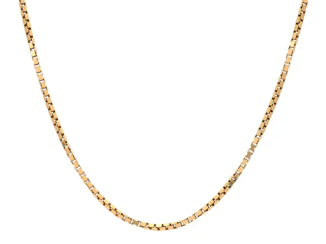 HALSKEDJA, 18K guld, venezia, längd 50 cm, vikt 16,7 g.