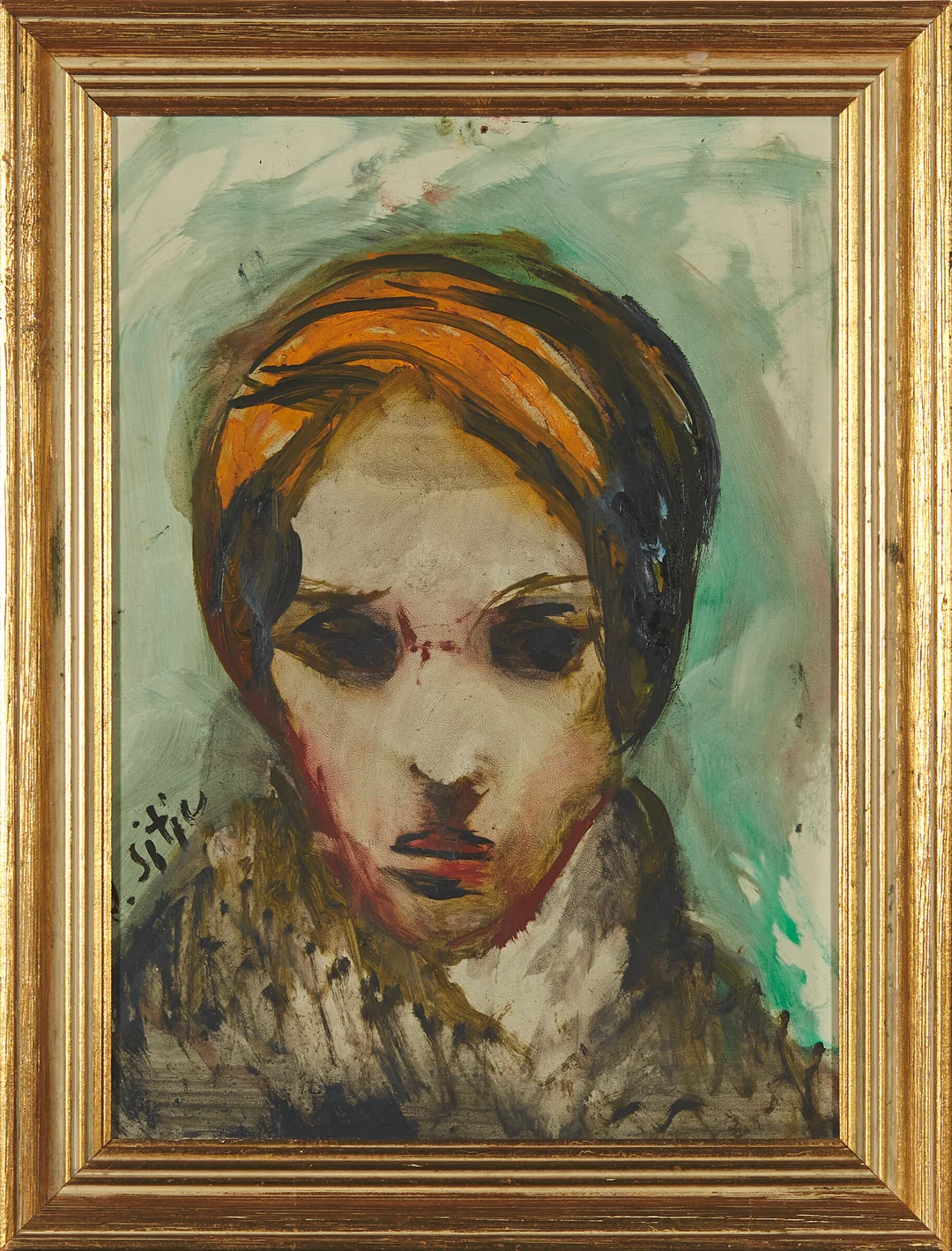 Sitje, Joronn — "Sanne" — Kunst/Maleri — Blomqvist