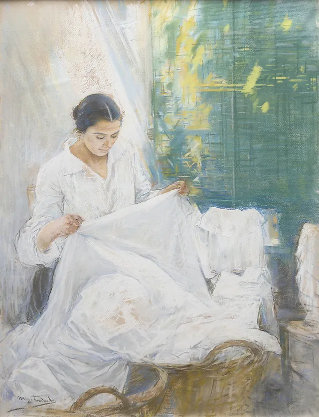 ARCADI MAS I FONDEVILA. A girl.