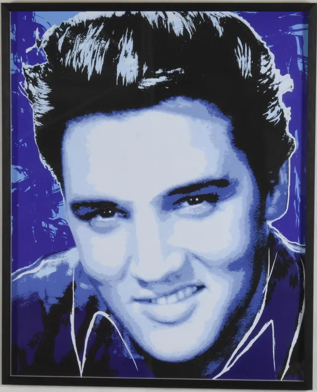 TOM MOORE. Färgserigrafi.