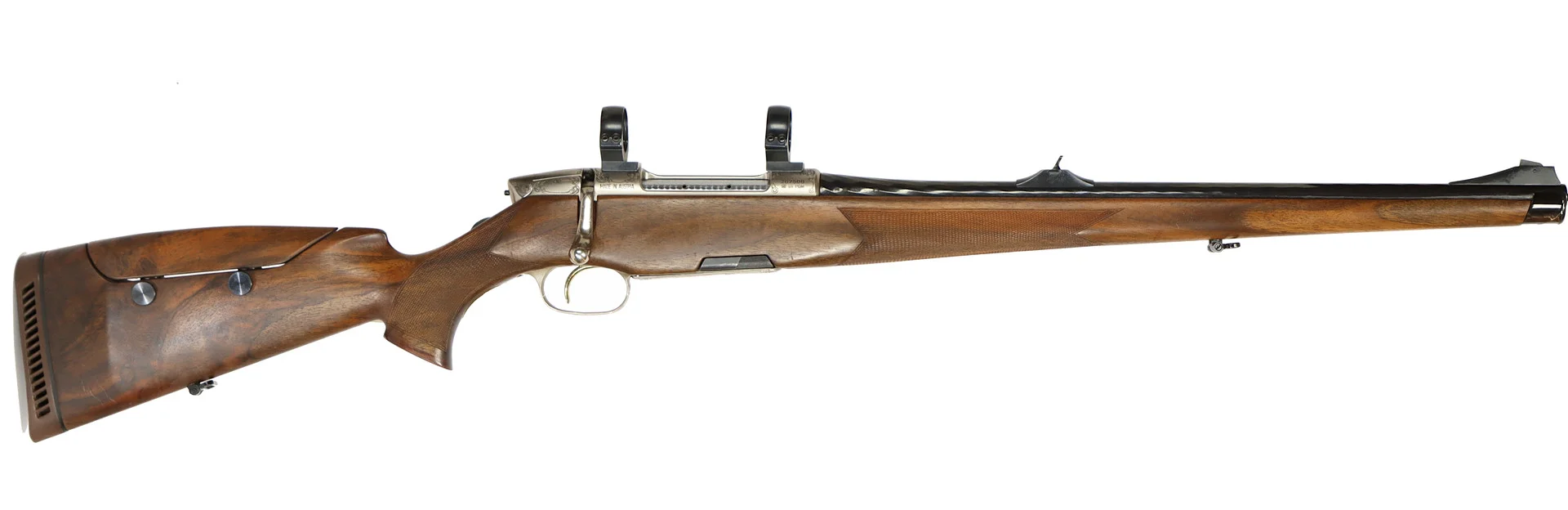 KULGEVÄR, fabrikat Mannlicher, modell Luxus, kaliber 6,5x55, tillv.nr 267506, se-nr begagnad. — Rifles — Walter Borg