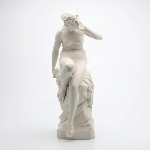 SKULPTUR, PARIAN, "EKOT", GUSTAVSBERG, 1913.
