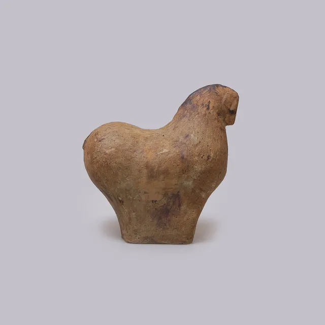 EVA VIKTORSSON, SKULPTUR, HÄST, STENGODS.