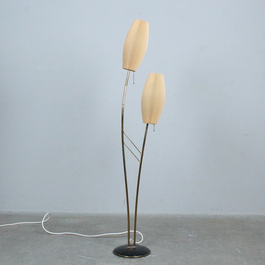Stehleuchte / Tütenlampe der 1960er Jahre. — Floor lights — Stockholms Auktionsverk Düsseldorf/Neuss