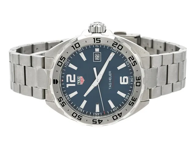 TAG HEUER, Formula 1, Serie nr. BRX0104, Ref nr. WAZ1118.BA0875, Boett nr. WAZ1118, herrur, 41 mm, stål, quartz, safirglas, datum, originallänk, viklås, Ref nr. FAA073-1 / MK-D5, cert (digitalt), december 2023, box, ytterkartong.