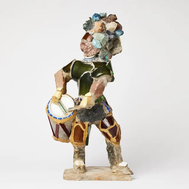 OLLE NYMAN. Trumslagare ( ur skulpturgruppen "Tre musikanter").
