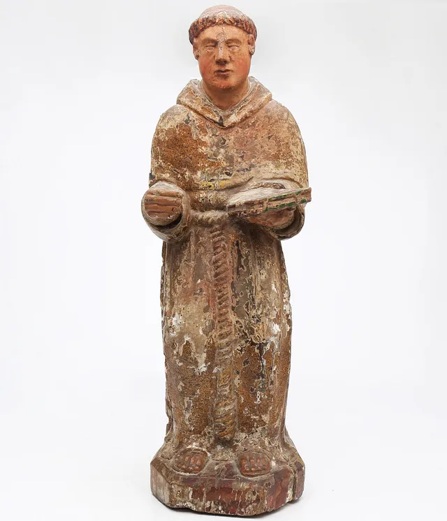 17TH CENTURY SPANISH SCHOOL. Saint Anthony of Padua.
