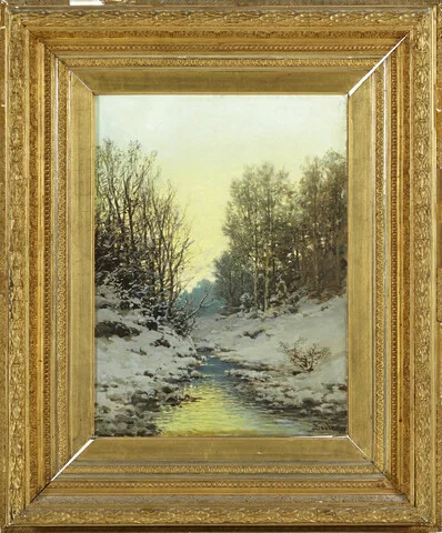 Barlag, Philip — Vårløsning — Kunst/Maleri — Blomqvist