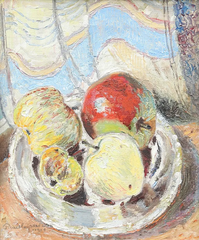 RENÉ HAGSTEDT (1909-1994). Stilleben, olja på duk, signerad.