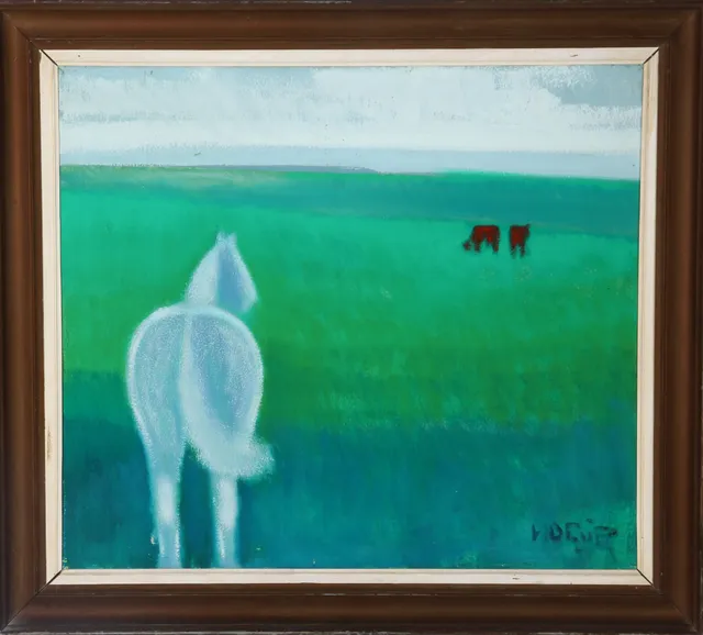 Knud Horup. Landscape section.