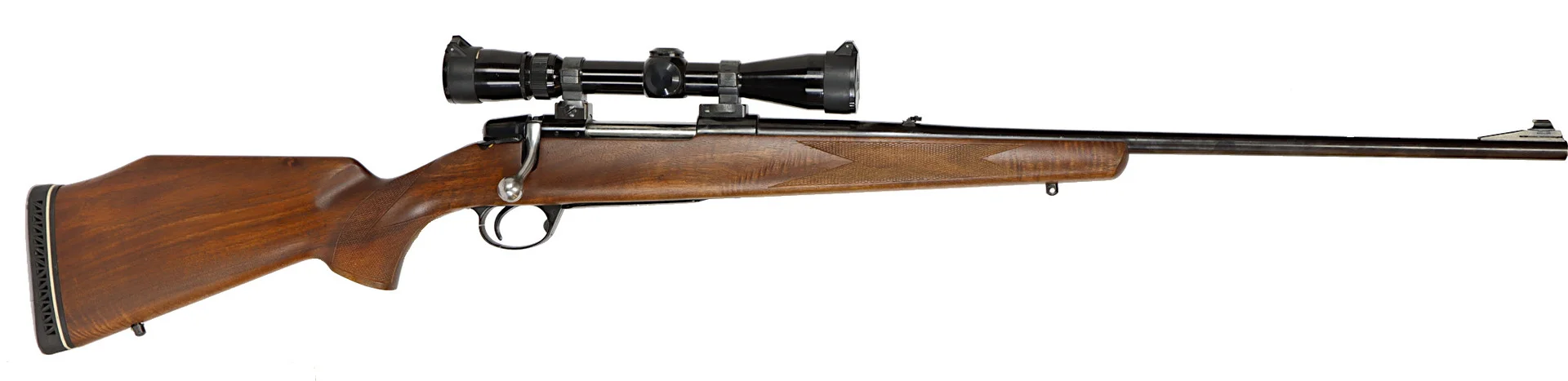 KULGEVÄR, fabrikat Husqvarna, modell 1900, kaliber .308W, tillv.nr 379242, se-nr SE0664838. — Rifles — Walter Borg