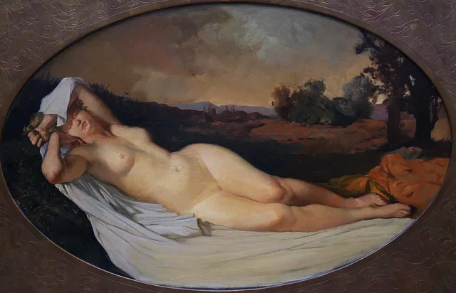 ARMAND MIRAVALLS BOVÉ. Sleeping Venus.