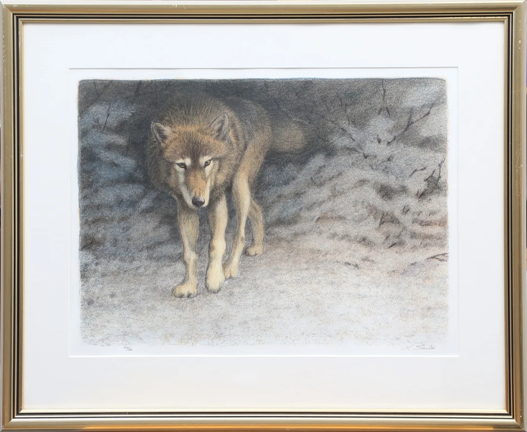 LENNART SAND. LITO, signerad. — Engravings & Prints — Kalmar Auktionsverk