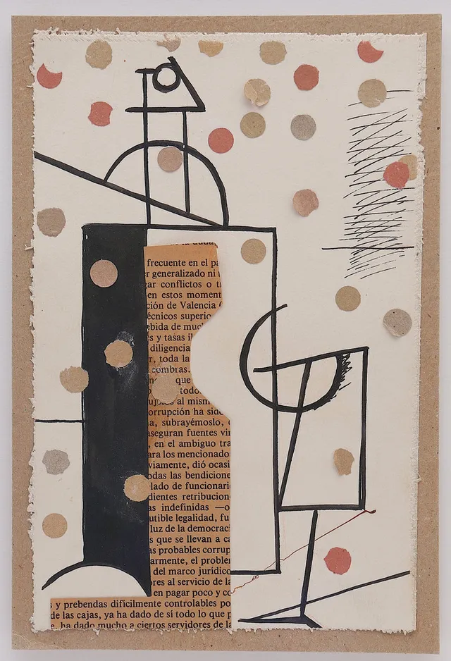MANOLO VALDÉS AND RAFAEL SOLBES. Composition.