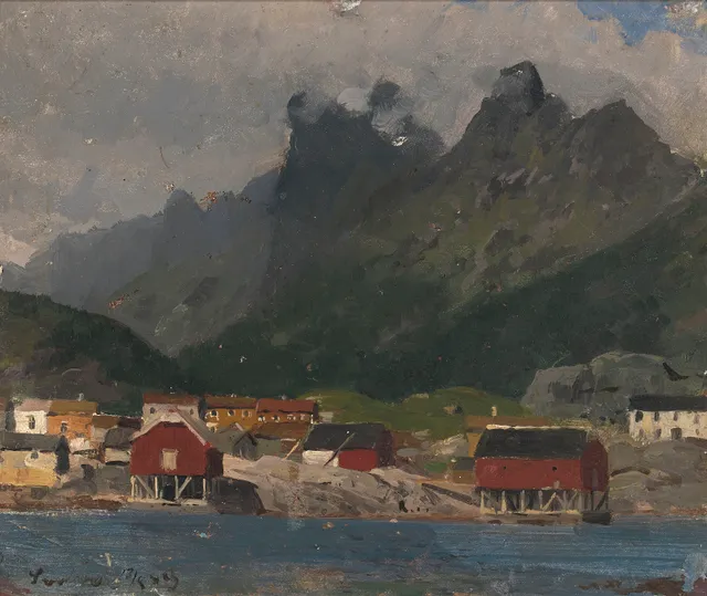 Normann, Adelsteen — Parti fra Svolvær, 1883
