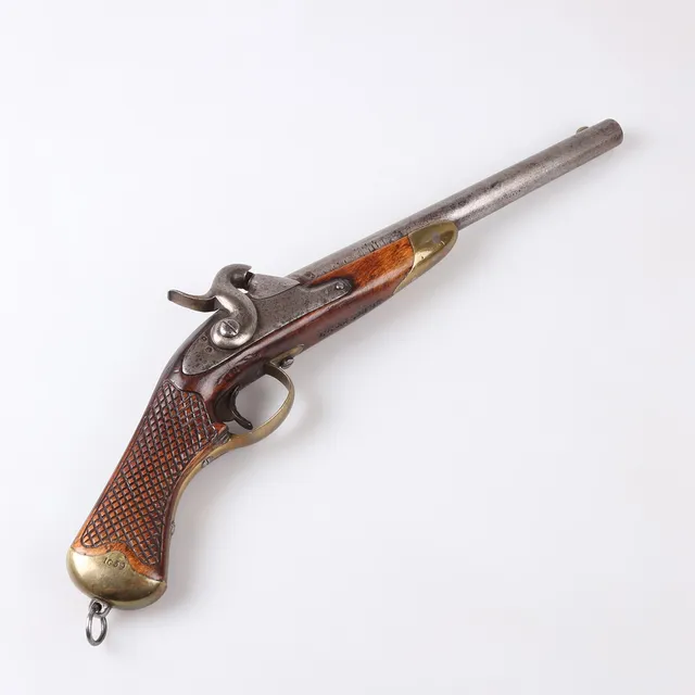 FLANKÖRPISTOL, modell 1850, Carl Gustafs Faktori, Eskilstuna.