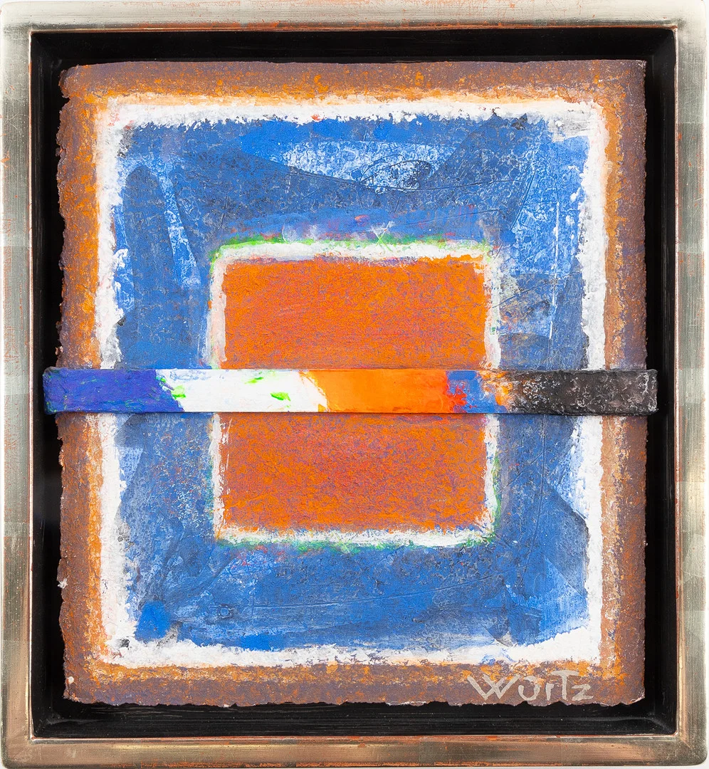JOHN WÜRTZ (DANMARK, FÖDD 1946). Utan titel, blandteknik. — Paintings — Stockholms Auktionsverk Helsingborg