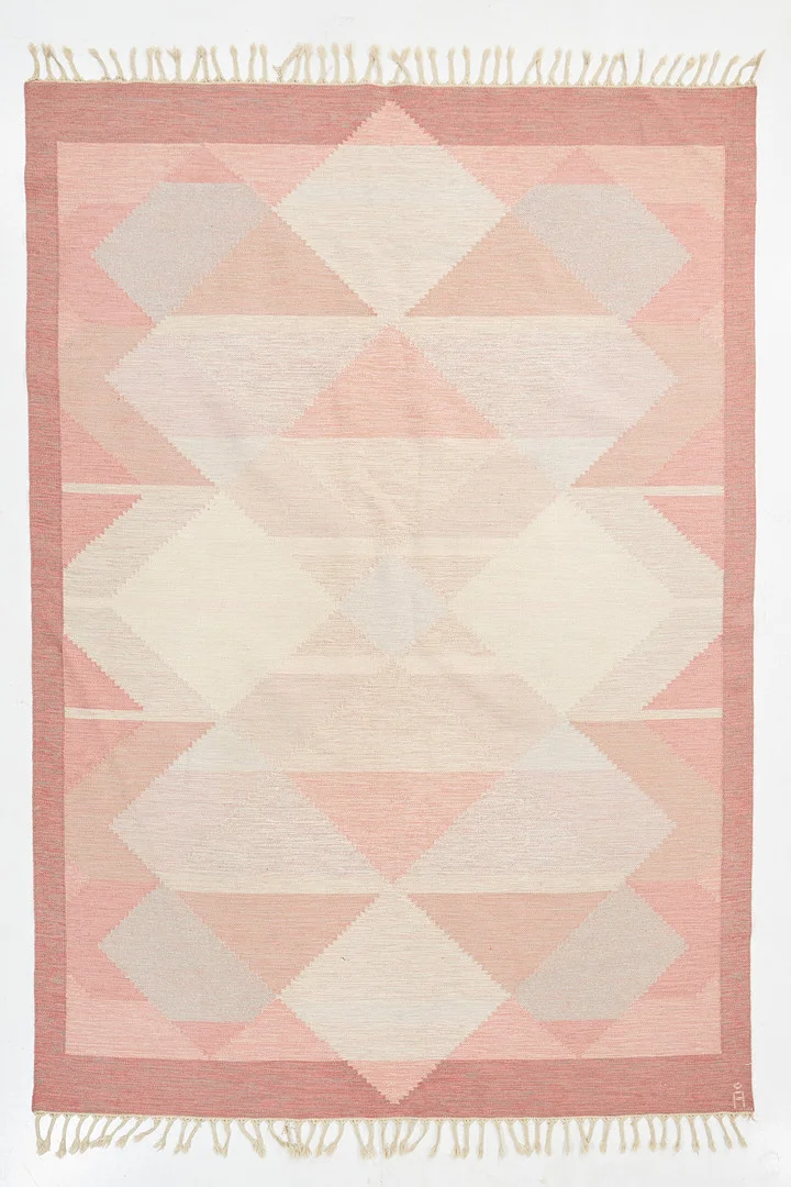 ANNA JOHANNA ÅNGSTRÖM. Matta, rölakan, signerad Å, ca 278x196 cm. — Carpets — Stockholms Auktionsverk Magasin 5