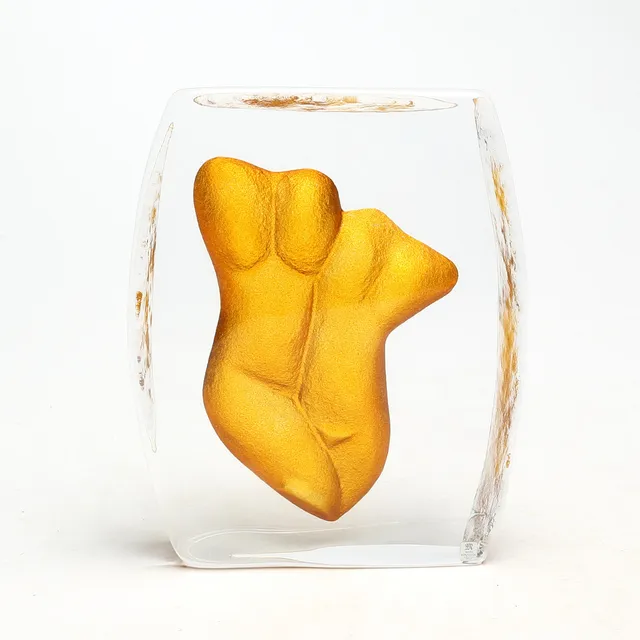ERIKA HÖGLUND. SKULPTUR, glas, Målerås, osignerad.