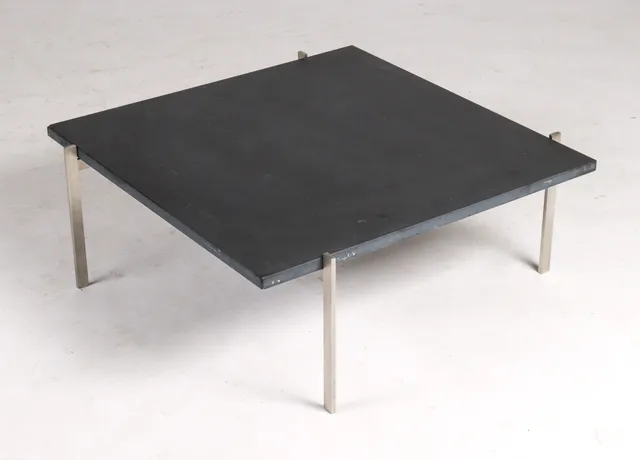 Poul Kjærholm, coffee table, model PK61 - Slate