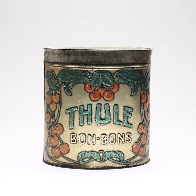 PLÅTBURK, Thule Bon-Bons, 1900-tal.