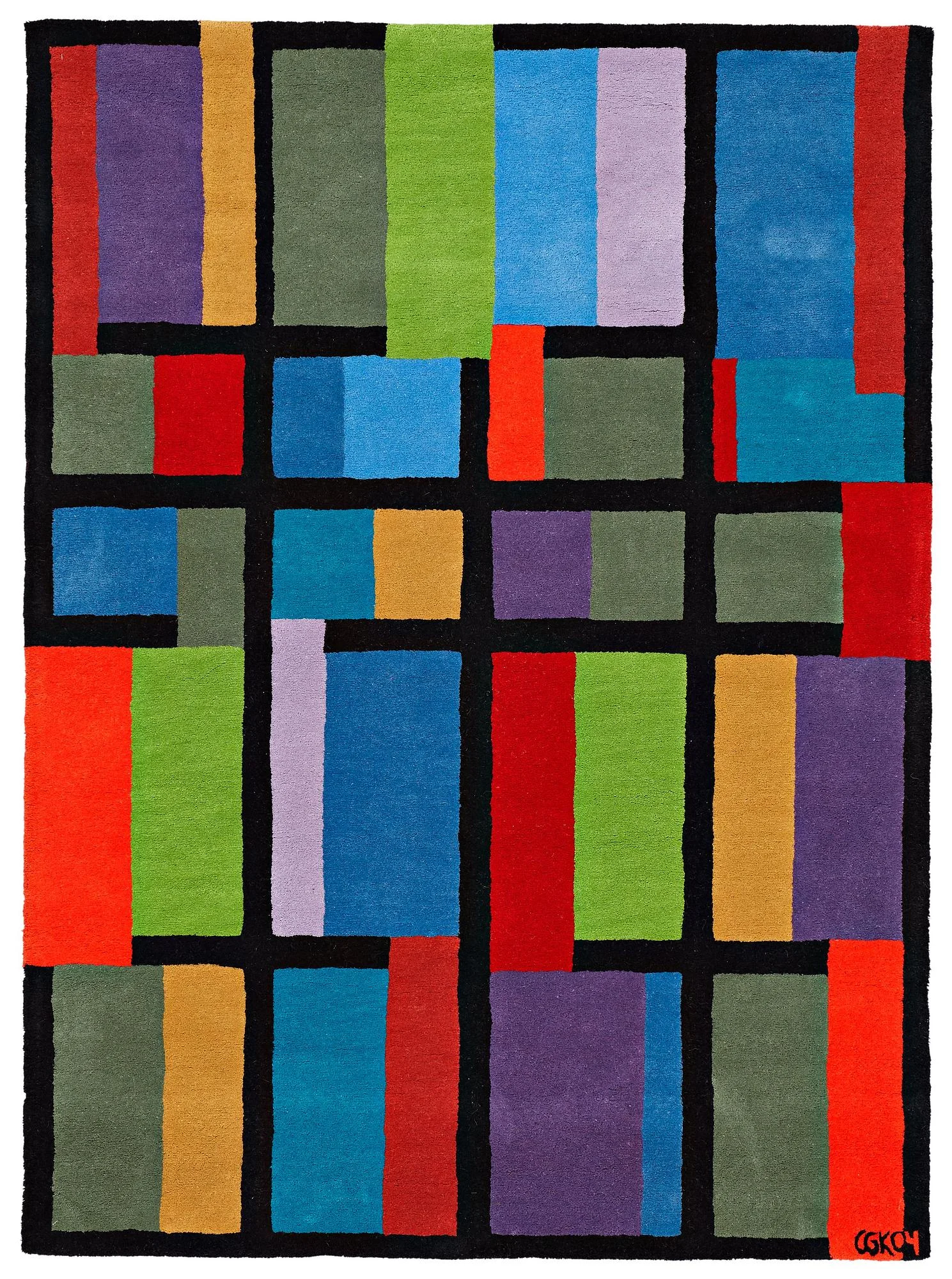 C Göran Karlsson, MATTA, "Goran 4", handtuftad, C Göran Karlsson/Asplund, ca 223 x 163 cm, signerad CGK04. — Bukowskis