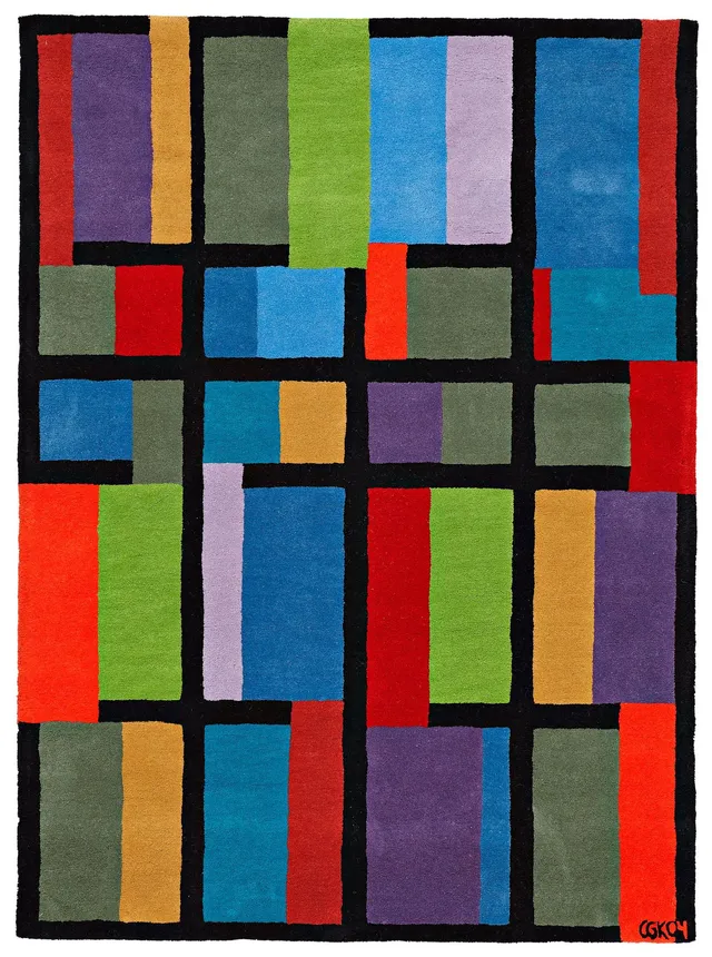 C Göran Karlsson, MATTA, "Goran 4", handtuftad, C Göran Karlsson/Asplund, ca 223 x 163 cm, signerad CGK04.